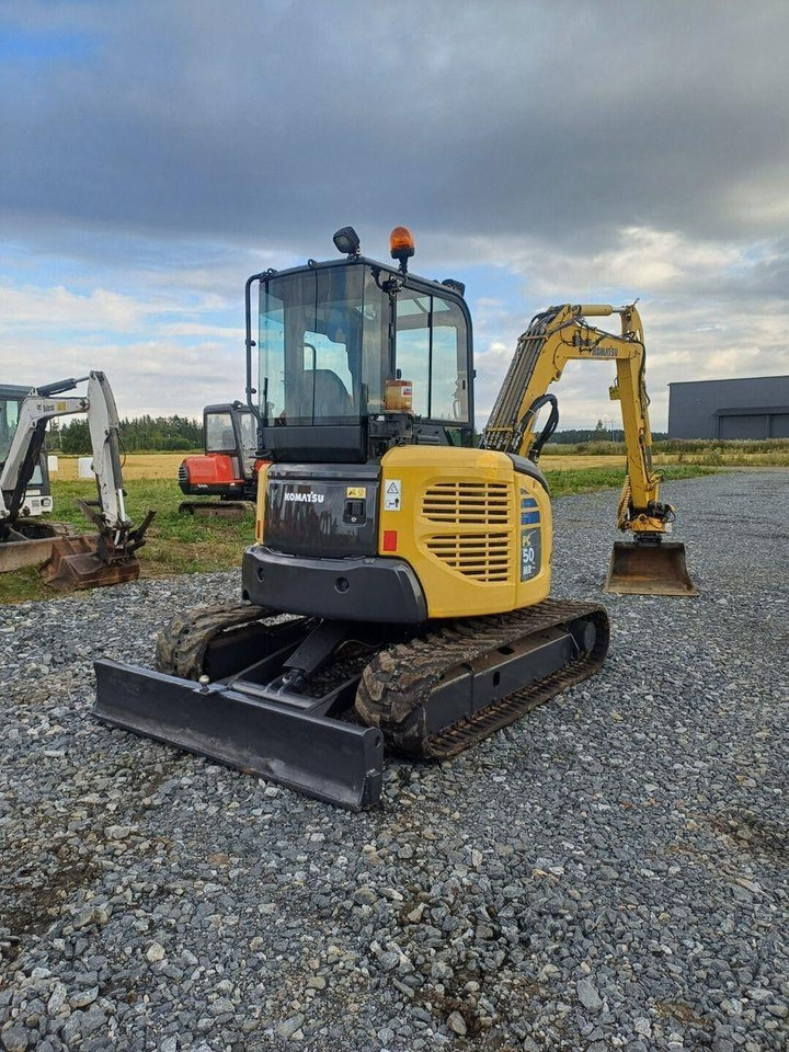 Minigraafmachine Komatsu pc50mr-2 Engcon pyörittäjällä: afbeelding 7