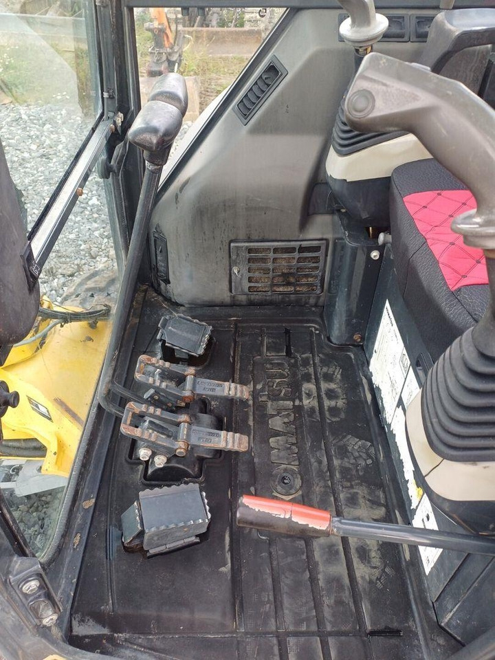Minigraafmachine Komatsu pc50mr-2 Engcon pyörittäjällä: afbeelding 15