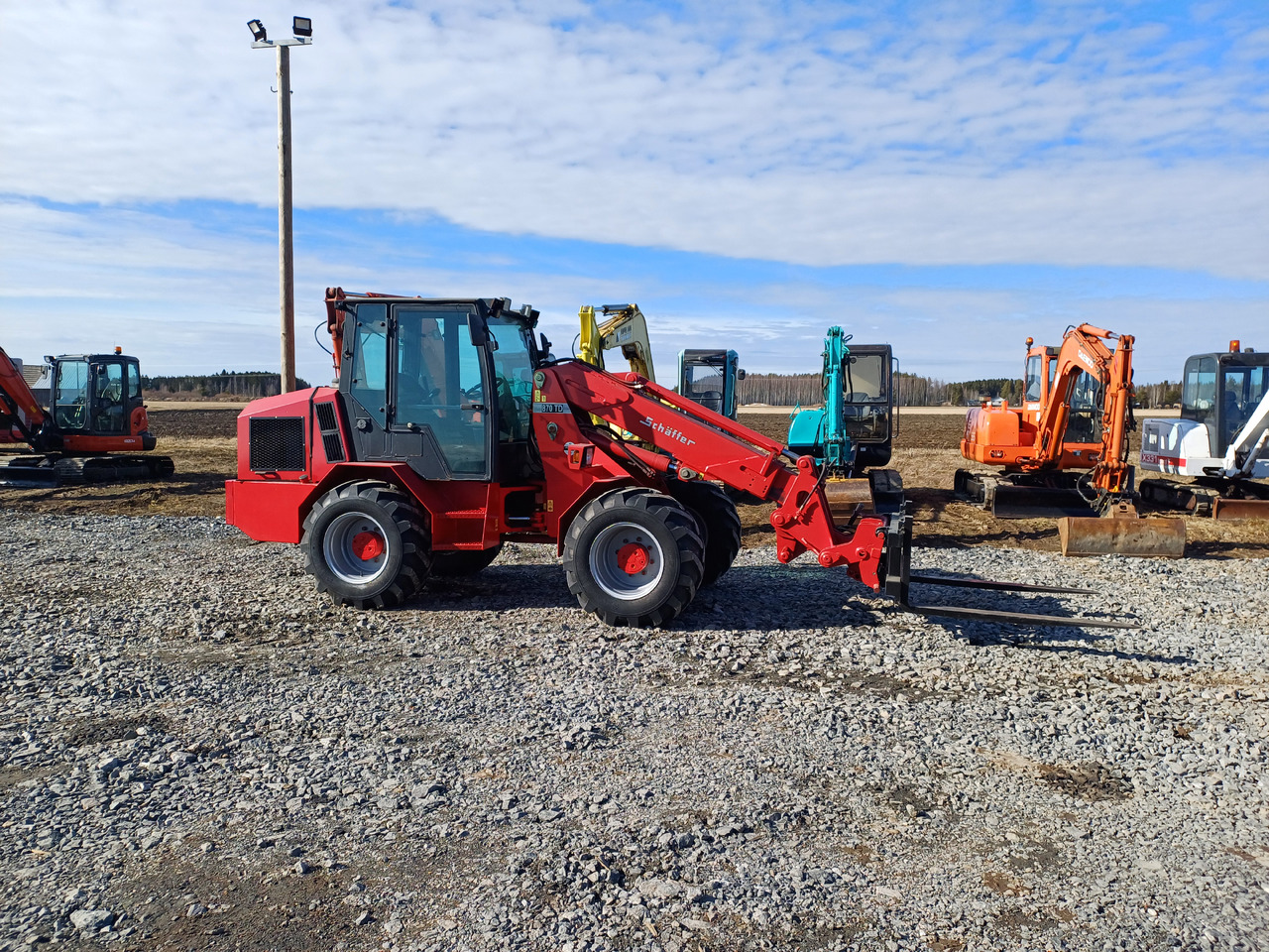 Wiellader Schäffer 870TD Teleskooppi puomilla: afbeelding 6 Wiellader Schäffer 870TD Teleskooppi puomilla: afbeelding 6