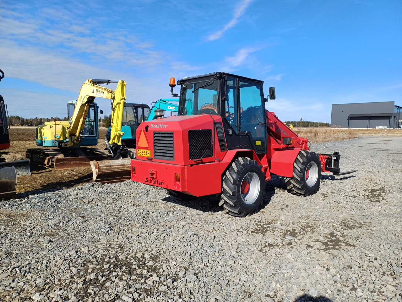 Wiellader Schäffer 870TD Teleskooppi puomilla: afbeelding 8 Wiellader Schäffer 870TD Teleskooppi puomilla: afbeelding 8