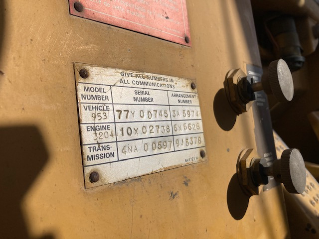 CHARGEUSE SUR CHENILLES CATERPILLAR 953 - Rupslader: afbeelding 1 CHARGEUSE SUR CHENILLES CATERPILLAR 953 - Rupslader: afbeelding 1