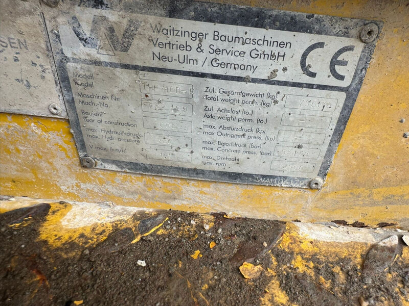 Liebherr Waitzinger Crawler Concrete Pump - Kleine betonpomp: afbeelding 5 Liebherr Waitzinger Crawler Concrete Pump - Kleine betonpomp: afbeelding 5