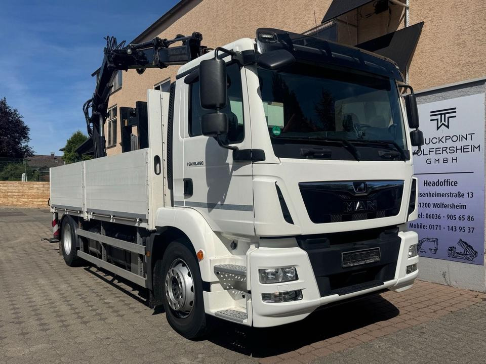 MAN TGM 18.290/HIAB-XS111/JOYSTICK/aus1.Hand - Vrachtwagen met open laadbak, Kraanwagen: afbeelding 1 MAN TGM 18.290/HIAB-XS111/JOYSTICK/aus1.Hand - Vrachtwagen met open laadbak, Kraanwagen: afbeelding 1