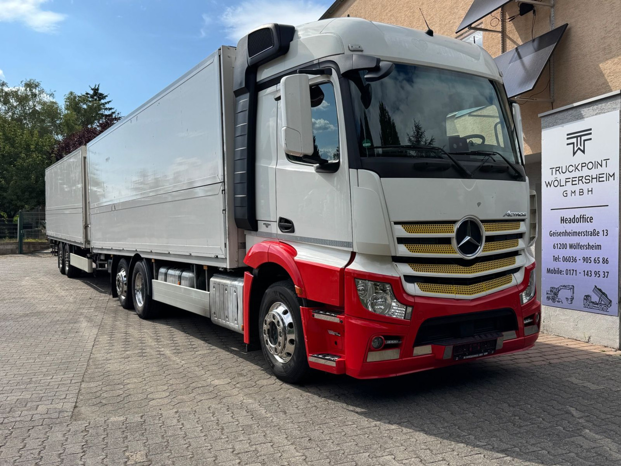Mercedes-Benz Actros 2545/2xLBW/Klima/Kamera/kpl.Zug - Drankenwagen vrachtwagen: afbeelding 1 Mercedes-Benz Actros 2545/2xLBW/Klima/Kamera/kpl.Zug - Drankenwagen vrachtwagen: afbeelding 1