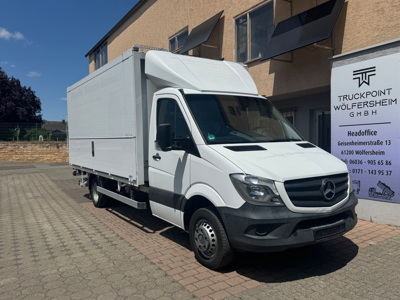 Mercedes-Benz Sprinter 514/LBW/KLIMA/aus.1Hand/GT-Zertifikat - Drankenwagen vrachtwagen: afbeelding 1 Mercedes-Benz Sprinter 514/LBW/KLIMA/aus.1Hand/GT-Zertifikat - Drankenwagen vrachtwagen: afbeelding 1