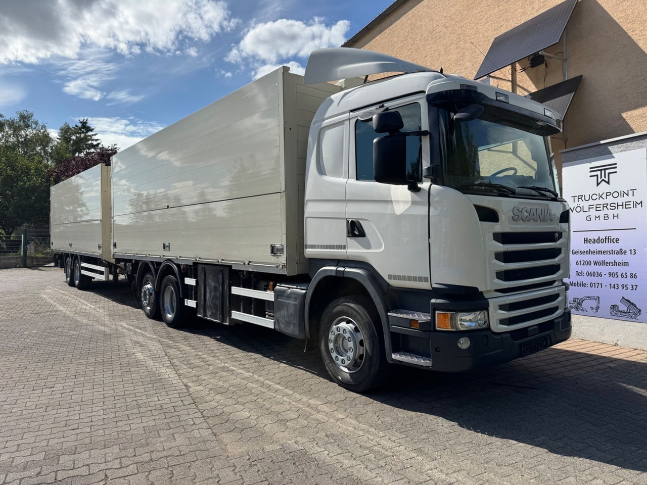 Scania G410/Lenk-Lift/2xLBW/inkl. Anhänger/Tüv-neu - Drankenwagen vrachtwagen: afbeelding 1 Scania G410/Lenk-Lift/2xLBW/inkl. Anhänger/Tüv-neu - Drankenwagen vrachtwagen: afbeelding 1