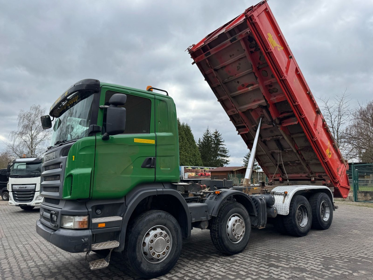 Scania R500/V8/BB/KLIMA/8x4/Dautel/Top-Zustand! - Kipper vrachtwagen: afbeelding 5 Scania R500/V8/BB/KLIMA/8x4/Dautel/Top-Zustand! - Kipper vrachtwagen: afbeelding 5