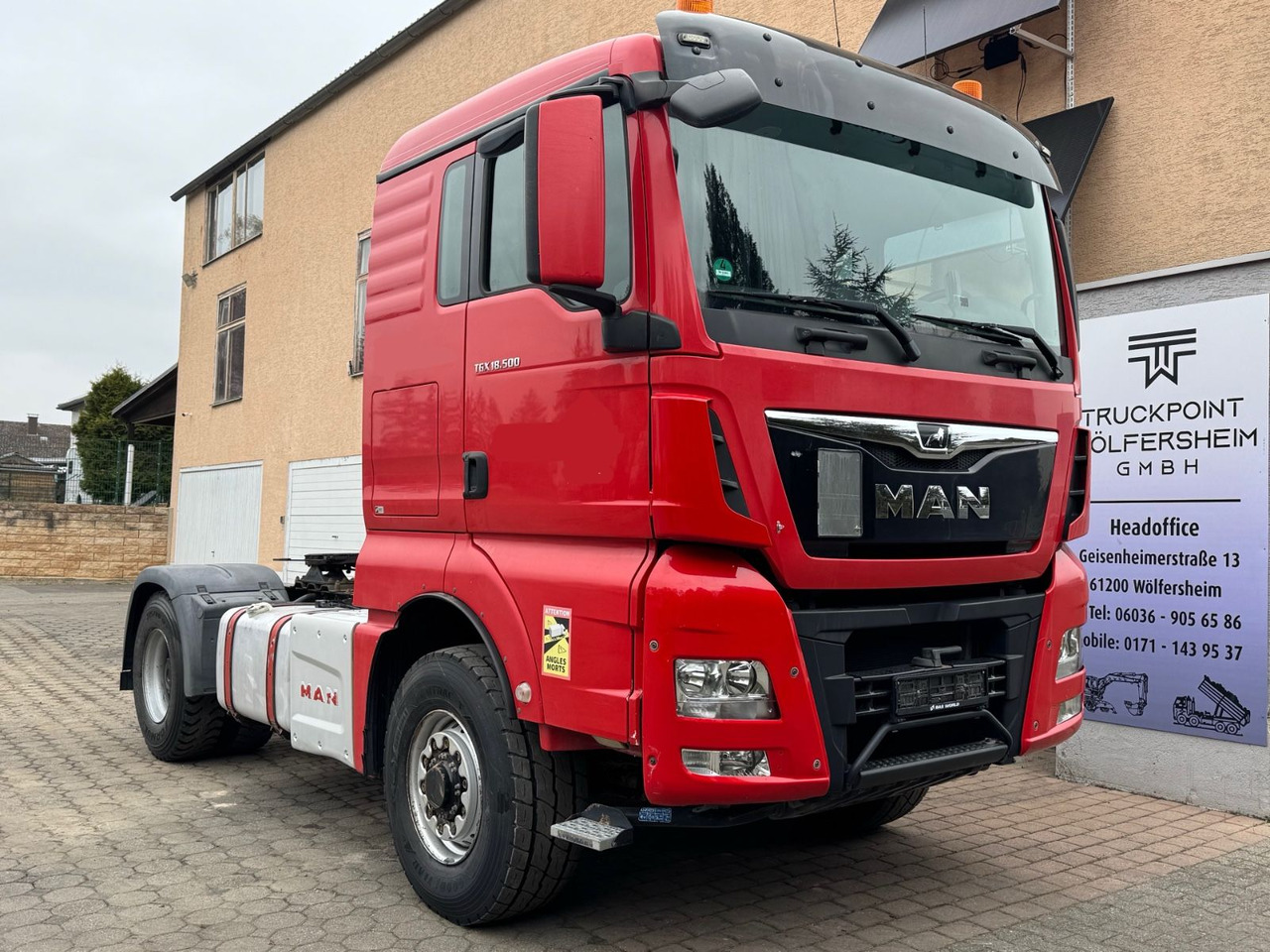 Trekker MAN TGX 18.500/Kipphyd./4x4/TÜV-NEU/Top-Zustand!: afbeelding 1