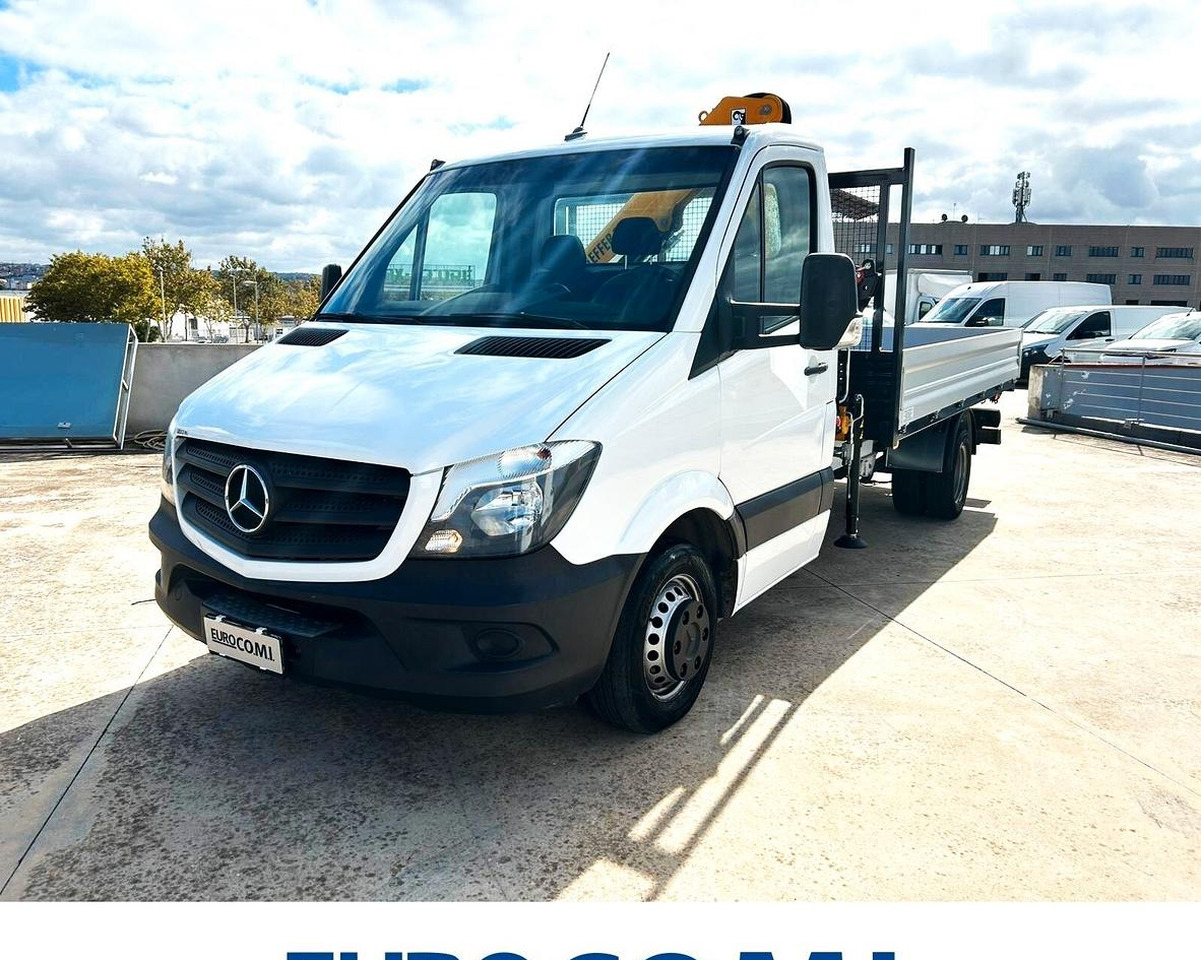 Mercedes Benz Sprinter 419 Cassone Fisso + Gru - Bestelwagen open laadbak: afbeelding 1 Mercedes Benz Sprinter 419 Cassone Fisso + Gru - Bestelwagen open laadbak: afbeelding 1