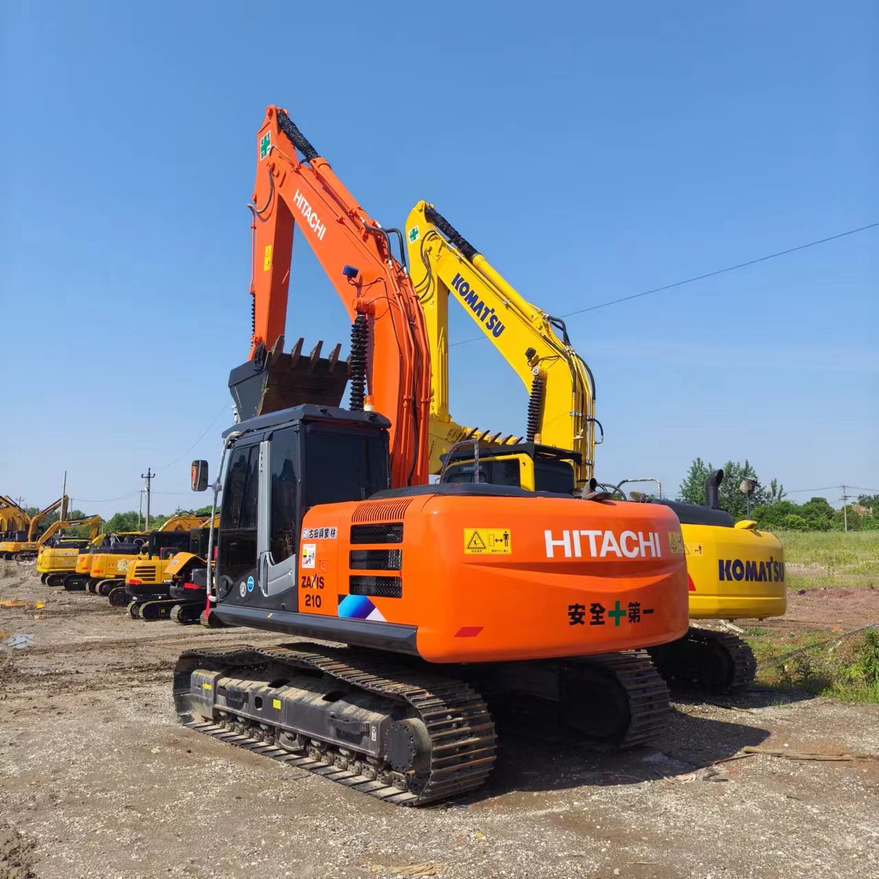 HITACHI ZX210 - Rupsgraafmachine: afbeelding 1 HITACHI ZX210 - Rupsgraafmachine: afbeelding 1