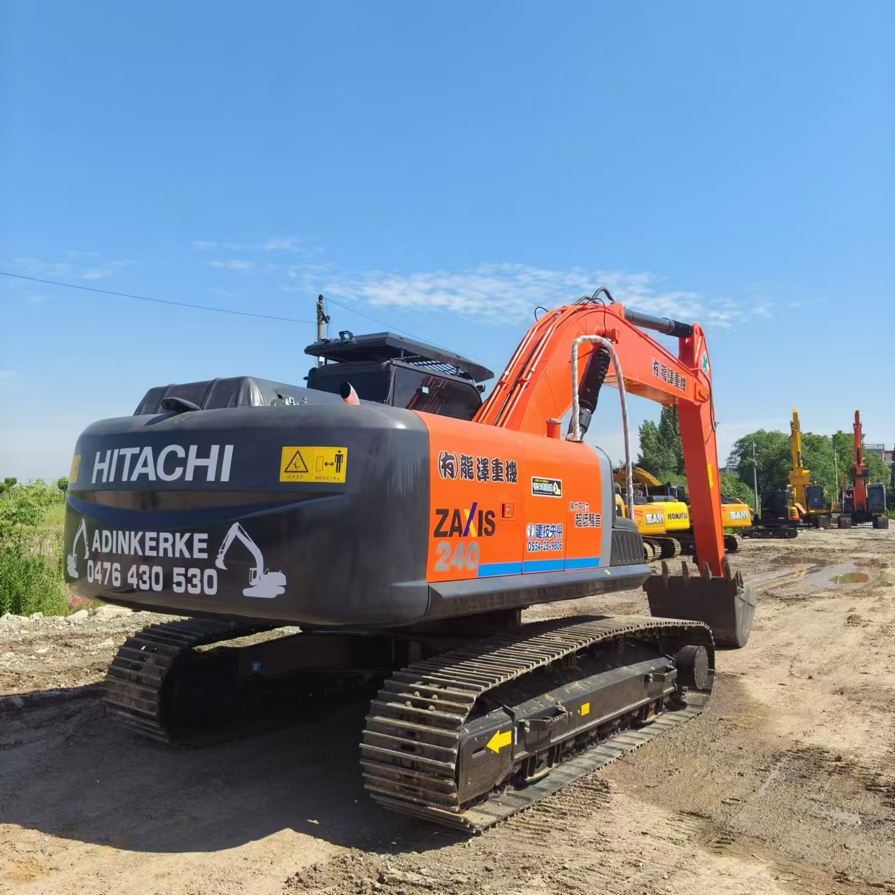 Rupsgraafmachine HITACHI ZX240: afbeelding 7