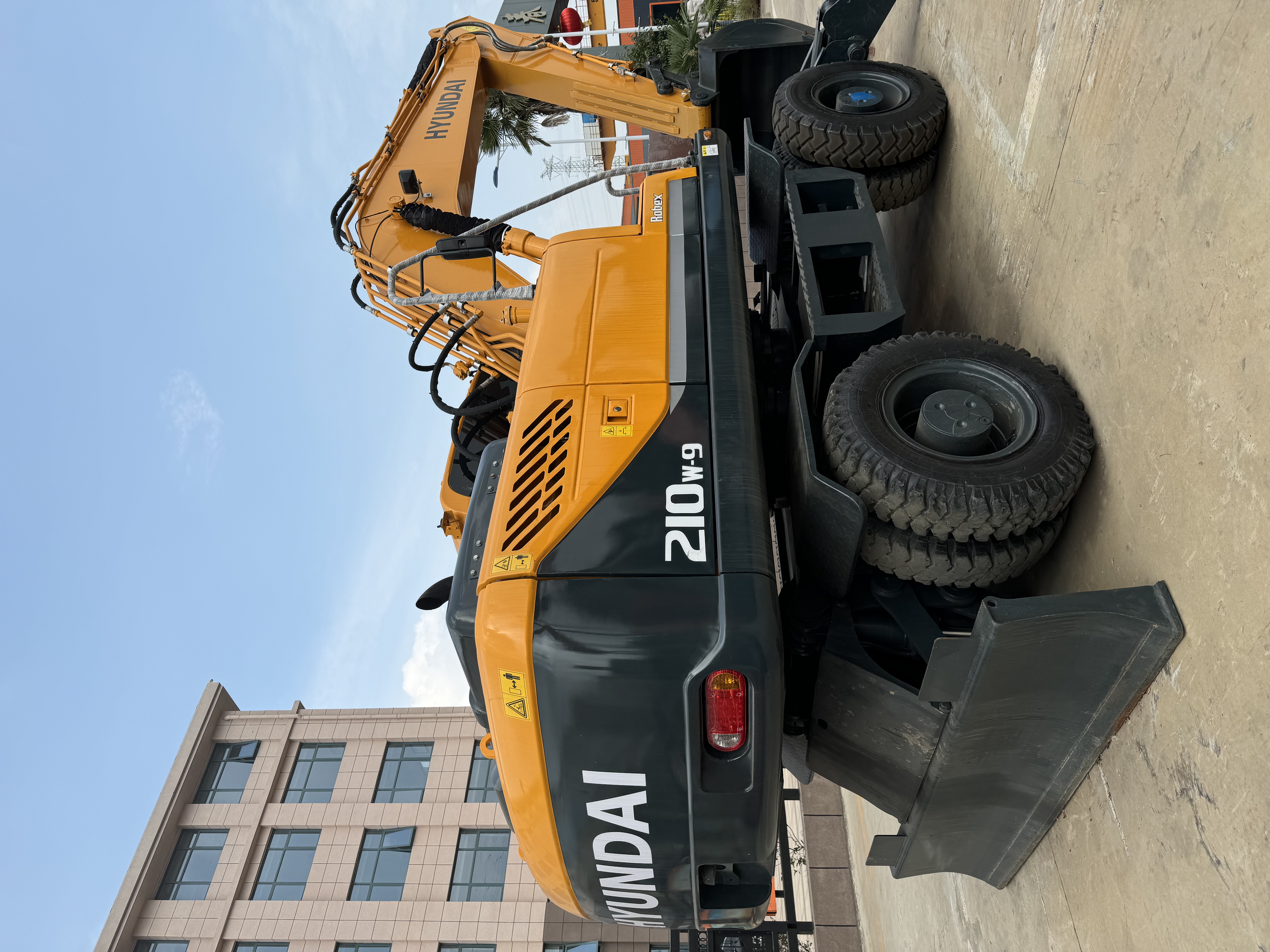 Hyundai 210W-9 - Mobiele graafmachine: afbeelding 5 Hyundai 210W-9 - Mobiele graafmachine: afbeelding 5