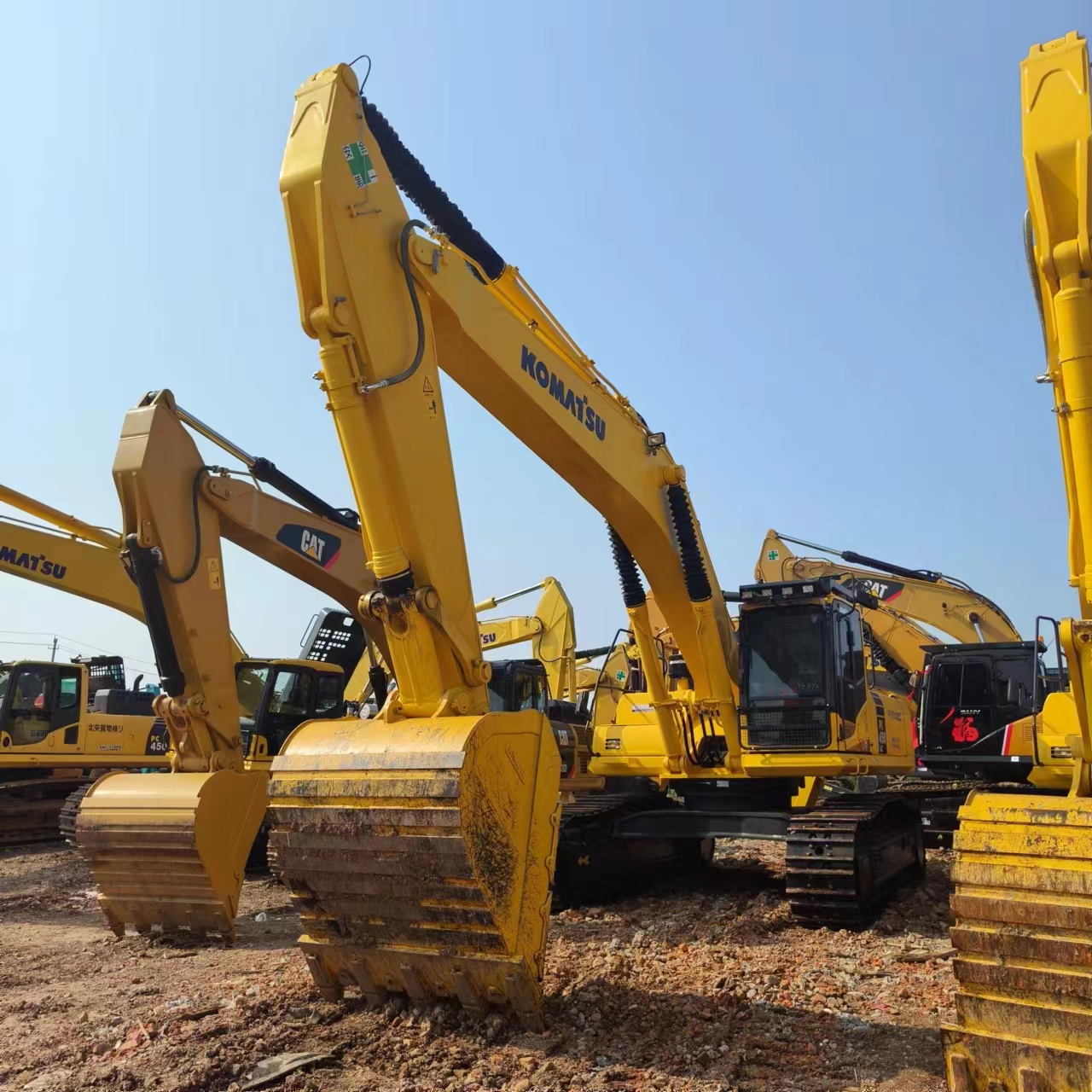 KOMATSU PC450 - Rupsgraafmachine: afbeelding 1 KOMATSU PC450 - Rupsgraafmachine: afbeelding 1