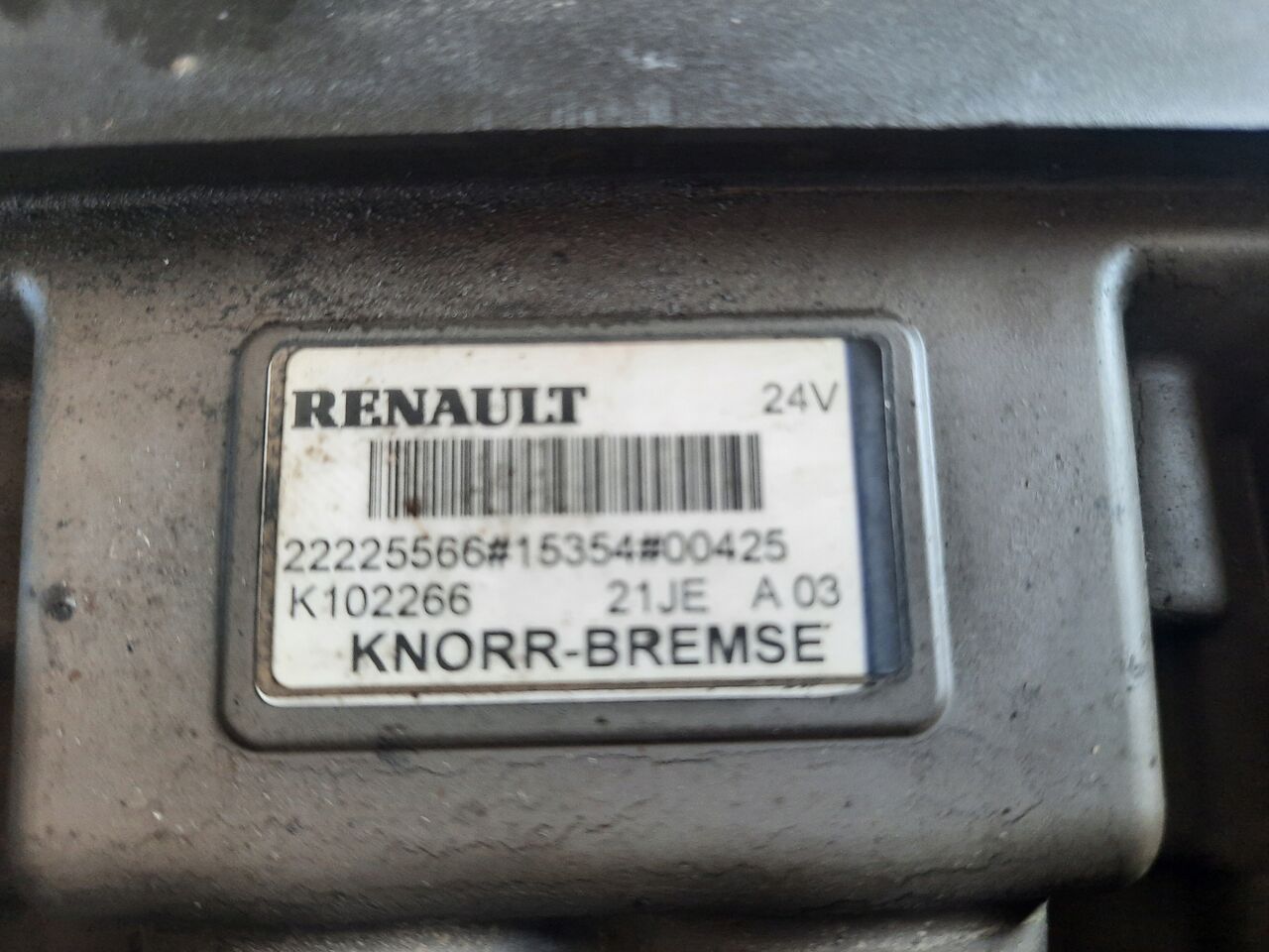 KNORR-BREMSE ZAWÓR EBS TYLNY TYŁ RENAULT GAMA RANGE T RANGE - Remventiel voor Vrachtwagen: afbeelding 3 KNORR-BREMSE ZAWÓR EBS TYLNY TYŁ RENAULT GAMA RANGE T RANGE - Remventiel voor Vrachtwagen: afbeelding 3
