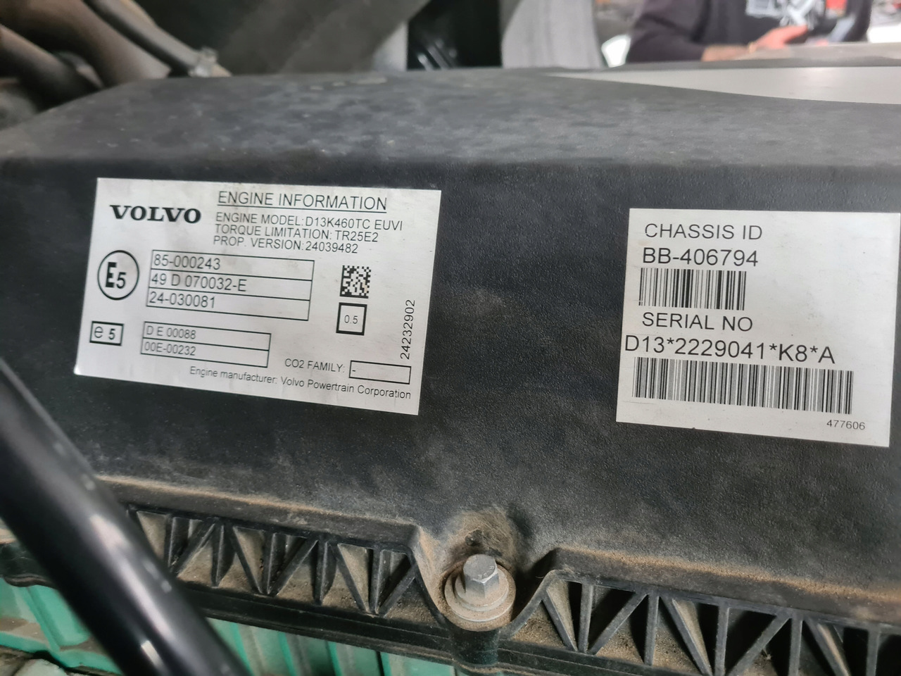 KOMPLETNY VOLVO FH 5 FM 5 D13K 460 TC EUVI K8 I-SAVE TR25E2 EURO 6 - Motor: afbeelding 4 KOMPLETNY VOLVO FH 5 FM 5 D13K 460 TC EUVI K8 I-SAVE TR25E2 EURO 6 - Motor: afbeelding 4