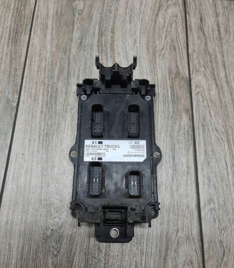 Knorr-Bremse STEROWNIK MODUŁ EBS RENAULT GAMA T 21933120 - ECU voor Vrachtwagen: afbeelding 1 Knorr-Bremse STEROWNIK MODUŁ EBS RENAULT GAMA T 21933120 - ECU voor Vrachtwagen: afbeelding 1