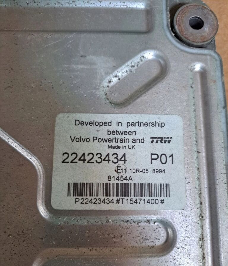 Renault KASETA KOMPUTER SILNIKA GAMA T RANGE VOLVO FH 4 FM 4 22423434 P0 22423434 Volvo RENAULT GAMA T RANGE VOLVO FH 4 FM 4 22423434 P01 - Elektrisch systeem voor Vrachtwagen: afbeelding 2 Renault KASETA KOMPUTER SILNIKA GAMA T RANGE VOLVO FH 4 FM 4 22423434 P0 22423434 Volvo RENAULT GAMA T RANGE VOLVO FH 4 FM 4 22423434 P01 - Elektrisch systeem voor Vrachtwagen: afbeelding 2