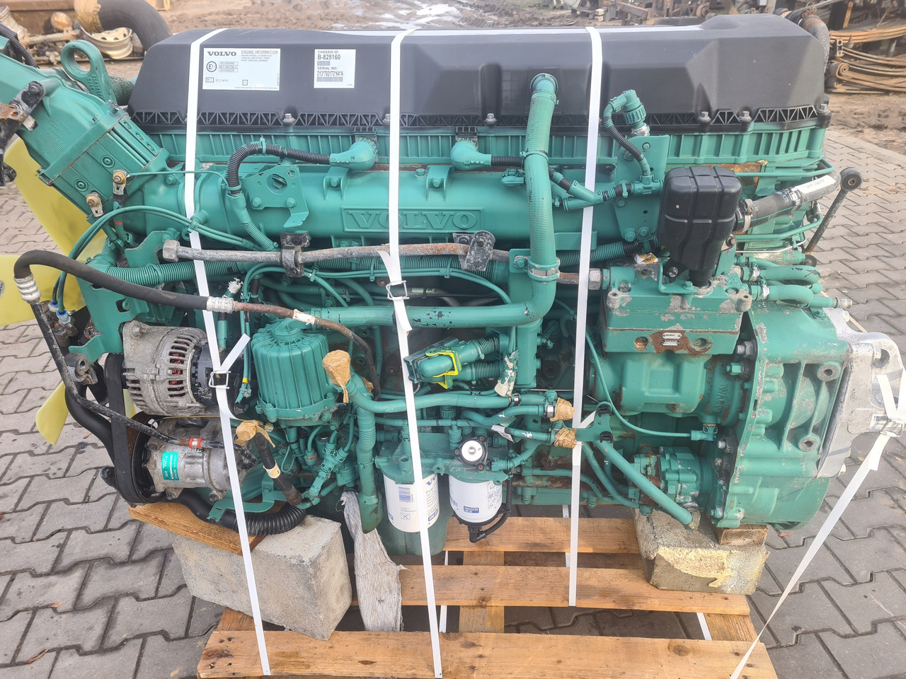 Motor voor Vrachtwagen VOLVO SILNIK KOMPLETNY COMMON RAIL VOLVO FH 4 FM 4 D13K 500 460 K4 EUVI: afbeelding 8