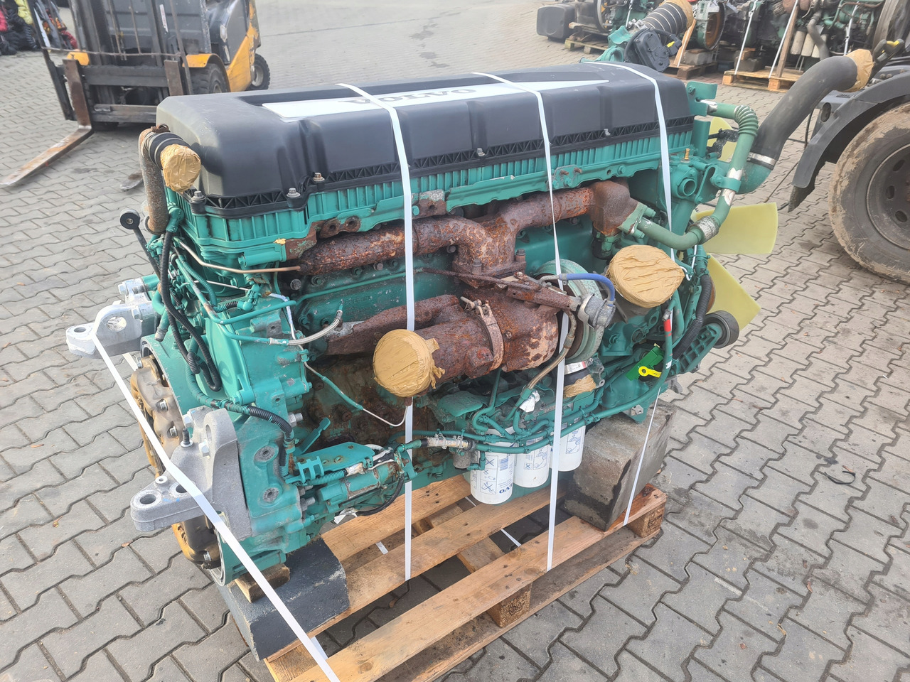 Motor voor Vrachtwagen VOLVO SILNIK KOMPLETNY COMMON RAIL VOLVO FH 4 FM 4 D13K 500 460 K4 EUVI: afbeelding 6