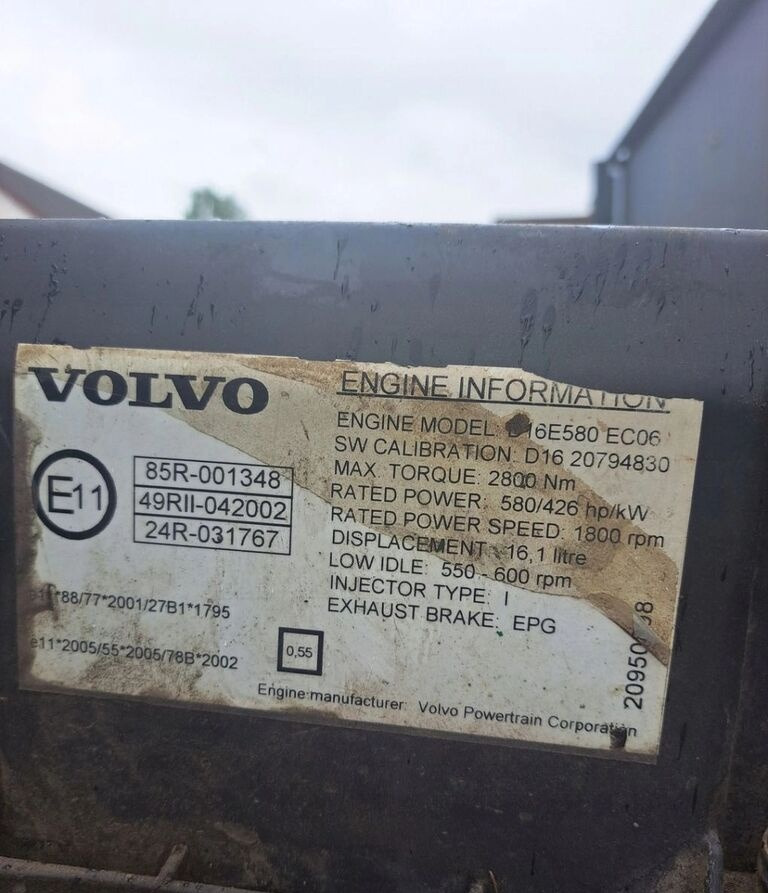 Volvo GŁOWICA SILNIKA FH 16 D16E Volvo - Cilinderkop voor Vrachtwagen: afbeelding 2 Volvo GŁOWICA SILNIKA FH 16 D16E Volvo - Cilinderkop voor Vrachtwagen: afbeelding 2