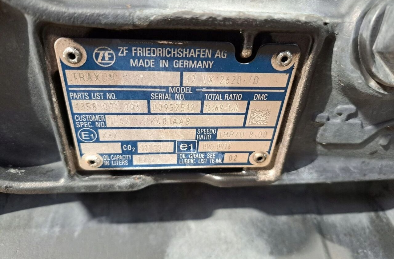ZF TRAXON - Versnellingsbak voor Vrachtwagen: afbeelding 5 ZF TRAXON - Versnellingsbak voor Vrachtwagen: afbeelding 5