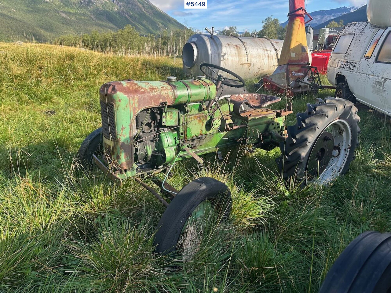1950 Holder B10/D veteran tractor. Rep object. - Tractor: afbeelding 1 1950 Holder B10/D veteran tractor. Rep object. - Tractor: afbeelding 1
