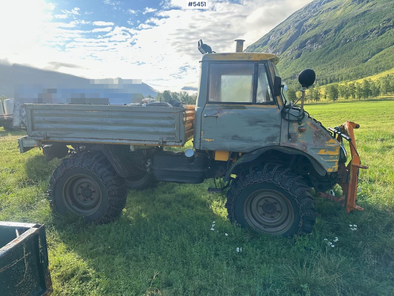 1967 Mercedes-Benz Unimog 406 - Vrachtwagen met open laadbak: afbeelding 2 1967 Mercedes-Benz Unimog 406 - Vrachtwagen met open laadbak: afbeelding 2