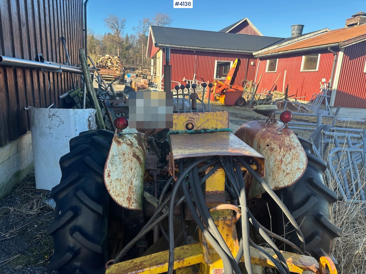 1971 FORD SUPER-DEXTA w/ Hymas 21 excavator and 2 buckets. - Tractor: afbeelding 5 1971 FORD SUPER-DEXTA w/ Hymas 21 excavator and 2 buckets. - Tractor: afbeelding 5