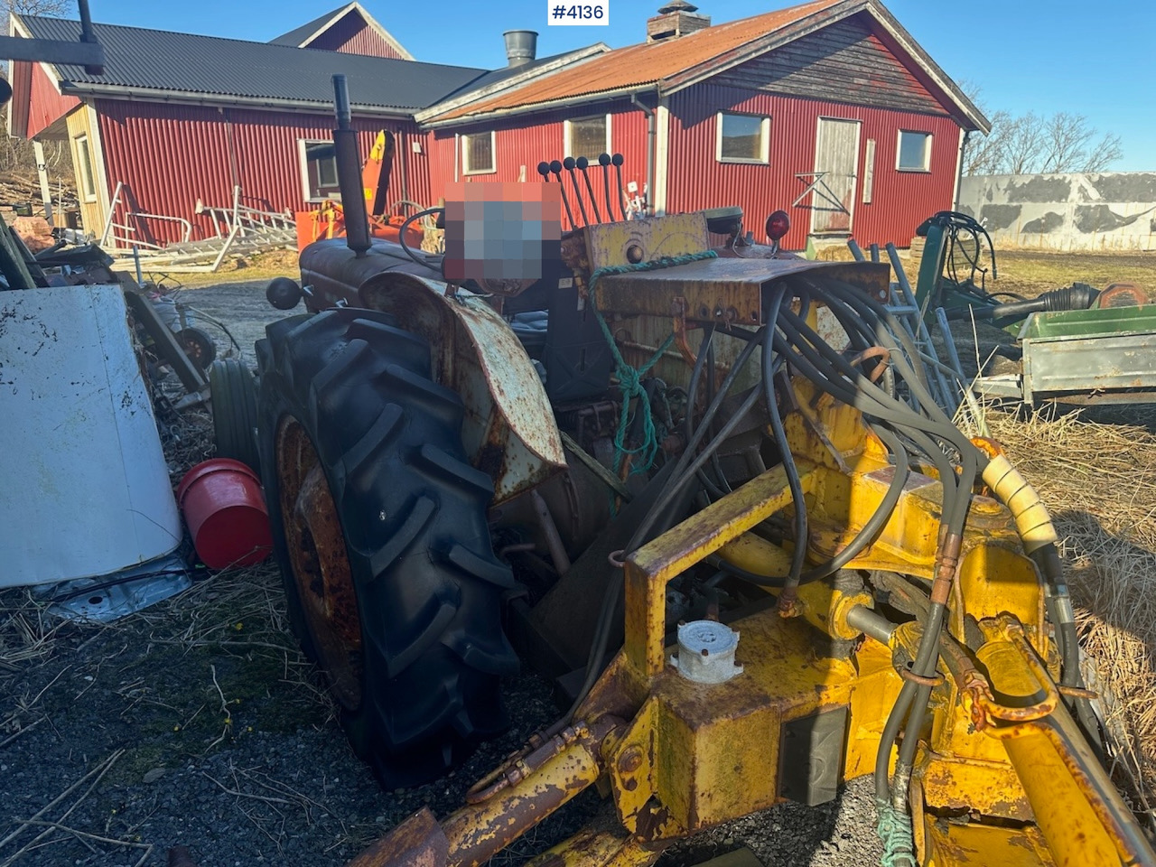 Leasing  1971 FORD SUPER-DEXTA w/ Hymas 21 excavator and 2 buckets. 1971 FORD SUPER-DEXTA w/ Hymas 21 excavator and 2 buckets.: afbeelding 9