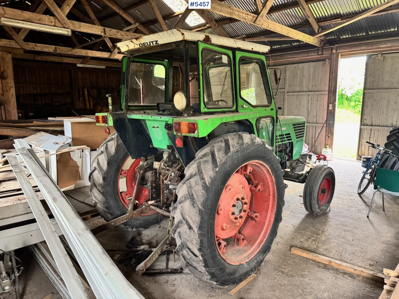 1977 Deutz D60 4x2 Tractor. - Tractor: afbeelding 4 1977 Deutz D60 4x2 Tractor. - Tractor: afbeelding 4