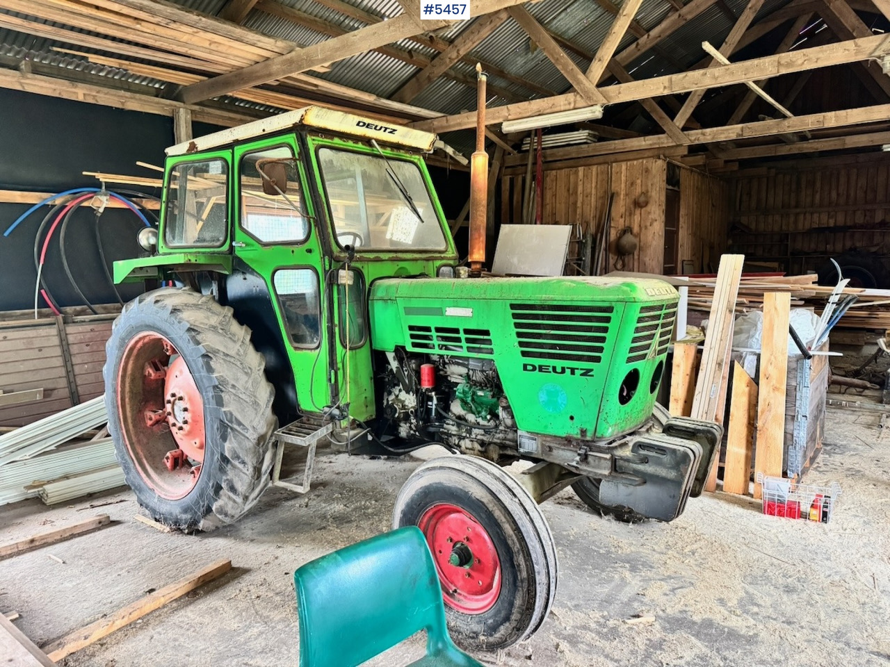 1977 Deutz D60 4x2 Tractor. - Tractor: afbeelding 2 1977 Deutz D60 4x2 Tractor. - Tractor: afbeelding 2