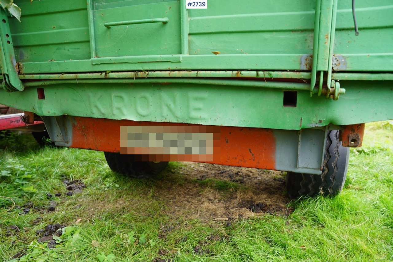 1977 Krone 45 EDK - Landbouwaanhanger: afbeelding 3 1977 Krone 45 EDK - Landbouwaanhanger: afbeelding 3