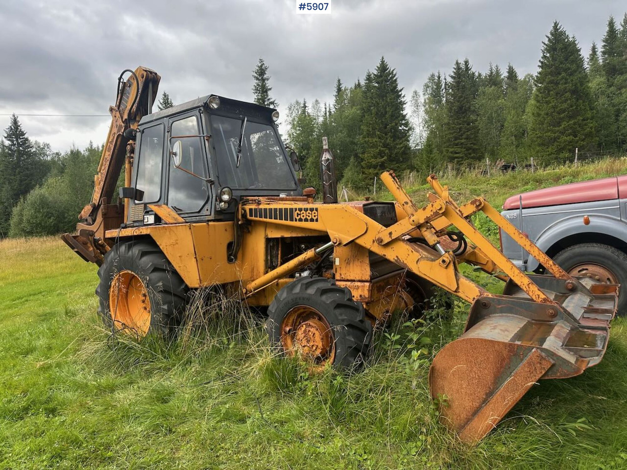1979 CASE 580 backhoe. REP.OBJECT. WATCH VIDEO. - Tractor: afbeelding 1 1979 CASE 580 backhoe. REP.OBJECT. WATCH VIDEO. - Tractor: afbeelding 1