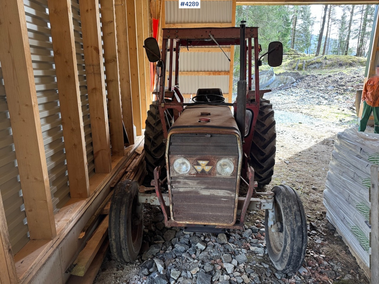 1980 Massey Ferguson 235 w/loader - Tractor: afbeelding 5 1980 Massey Ferguson 235 w/loader - Tractor: afbeelding 5