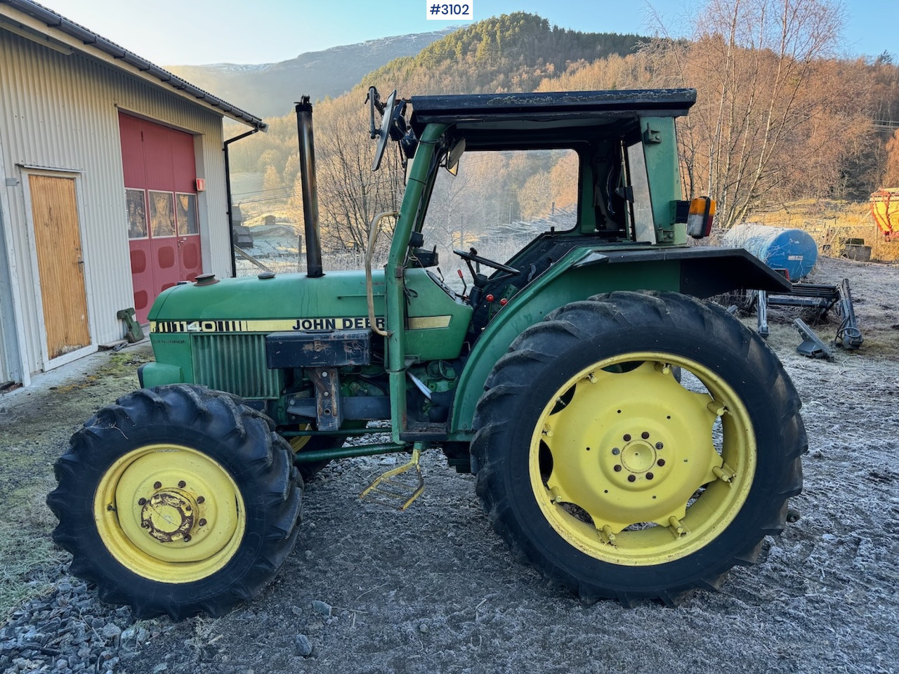 1981 John Deere 1140 Synchron with front loader - Tractor: afbeelding 5 1981 John Deere 1140 Synchron with front loader - Tractor: afbeelding 5