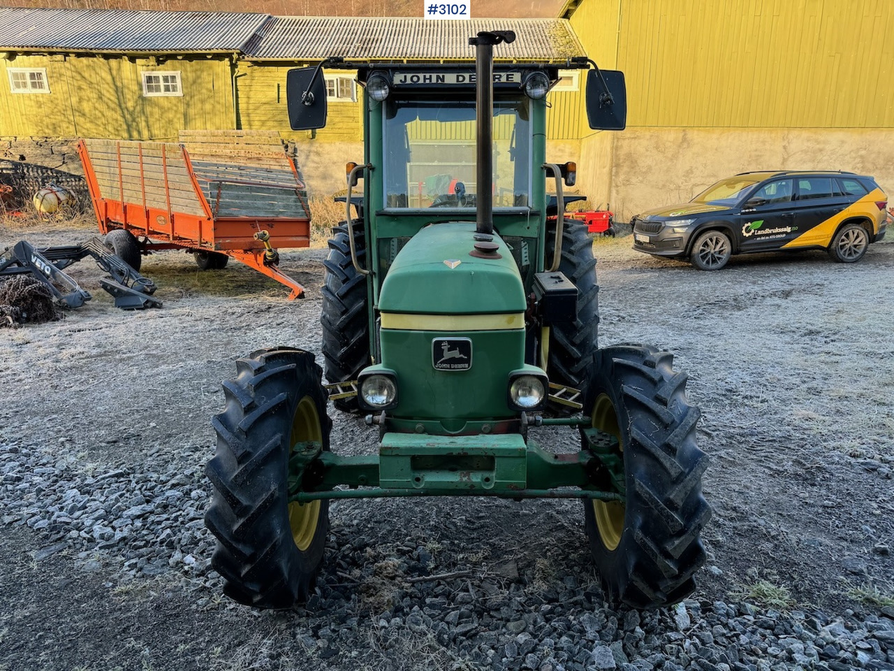 1981 John Deere 1140 Synchron with front loader - Tractor: afbeelding 2 1981 John Deere 1140 Synchron with front loader - Tractor: afbeelding 2