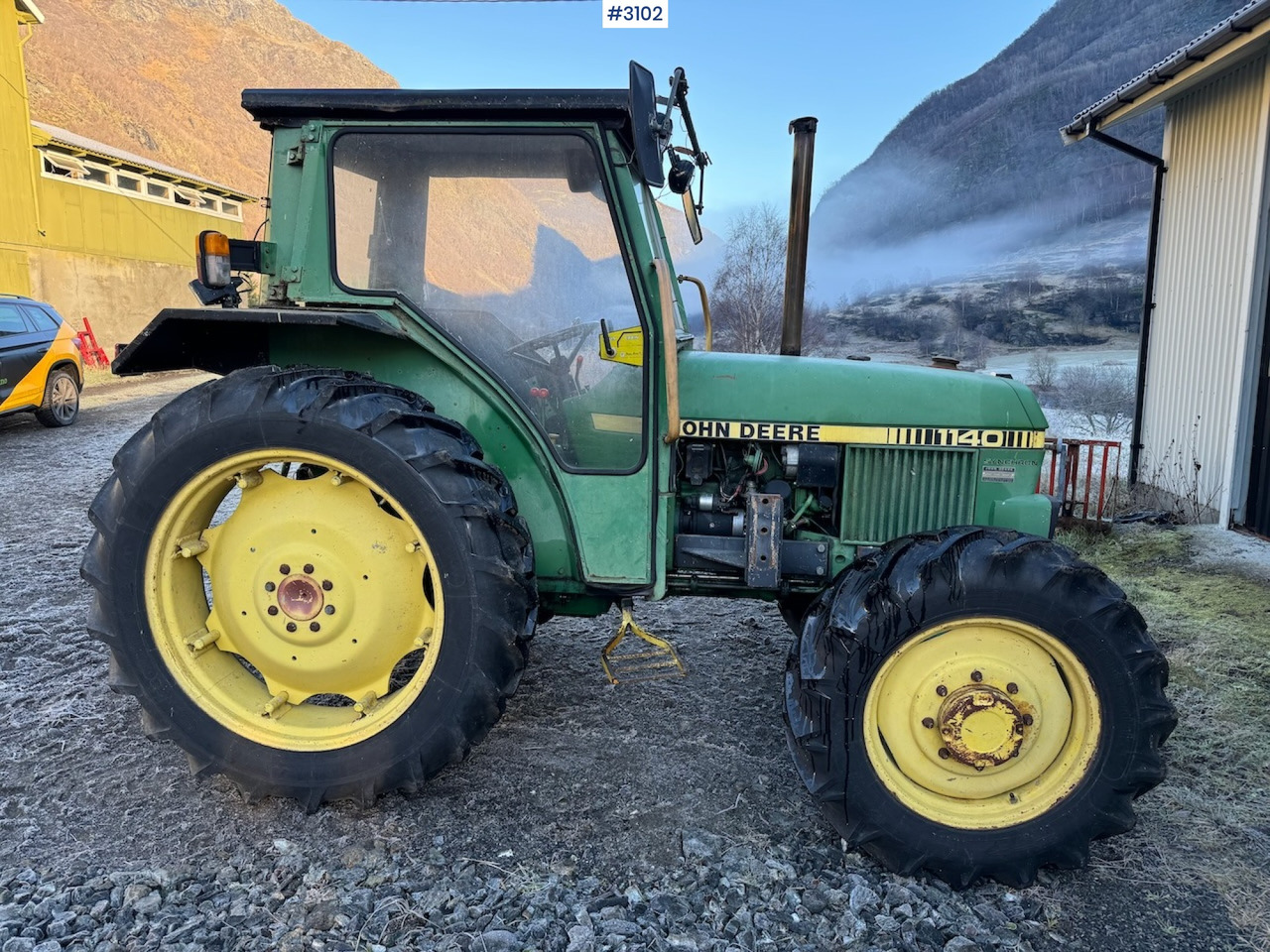 1981 John Deere 1140 Synchron with front loader - Tractor: afbeelding 4 1981 John Deere 1140 Synchron with front loader - Tractor: afbeelding 4