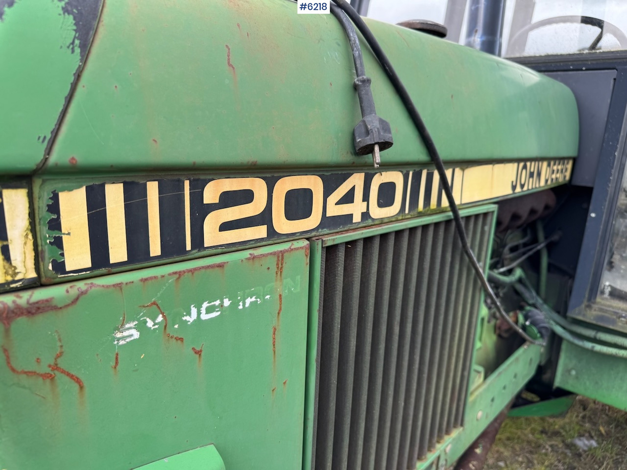 1981 John Deere 2040 Synchron - Tractor: afbeelding 4 1981 John Deere 2040 Synchron - Tractor: afbeelding 4
