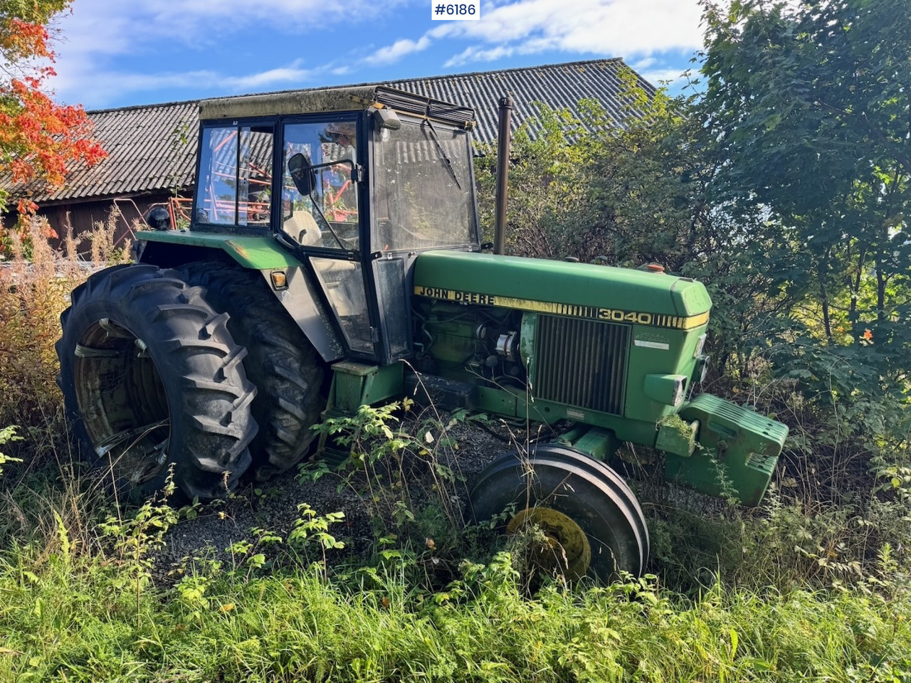 1981 John Deere 3040 w/Twin wheels. - Tractor: afbeelding 2 1981 John Deere 3040 w/Twin wheels. - Tractor: afbeelding 2