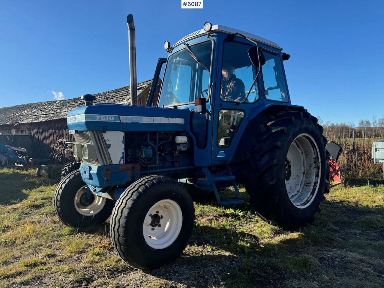 1982 Ford 7610 4X4 - Tractor: afbeelding 1 1982 Ford 7610 4X4 - Tractor: afbeelding 1