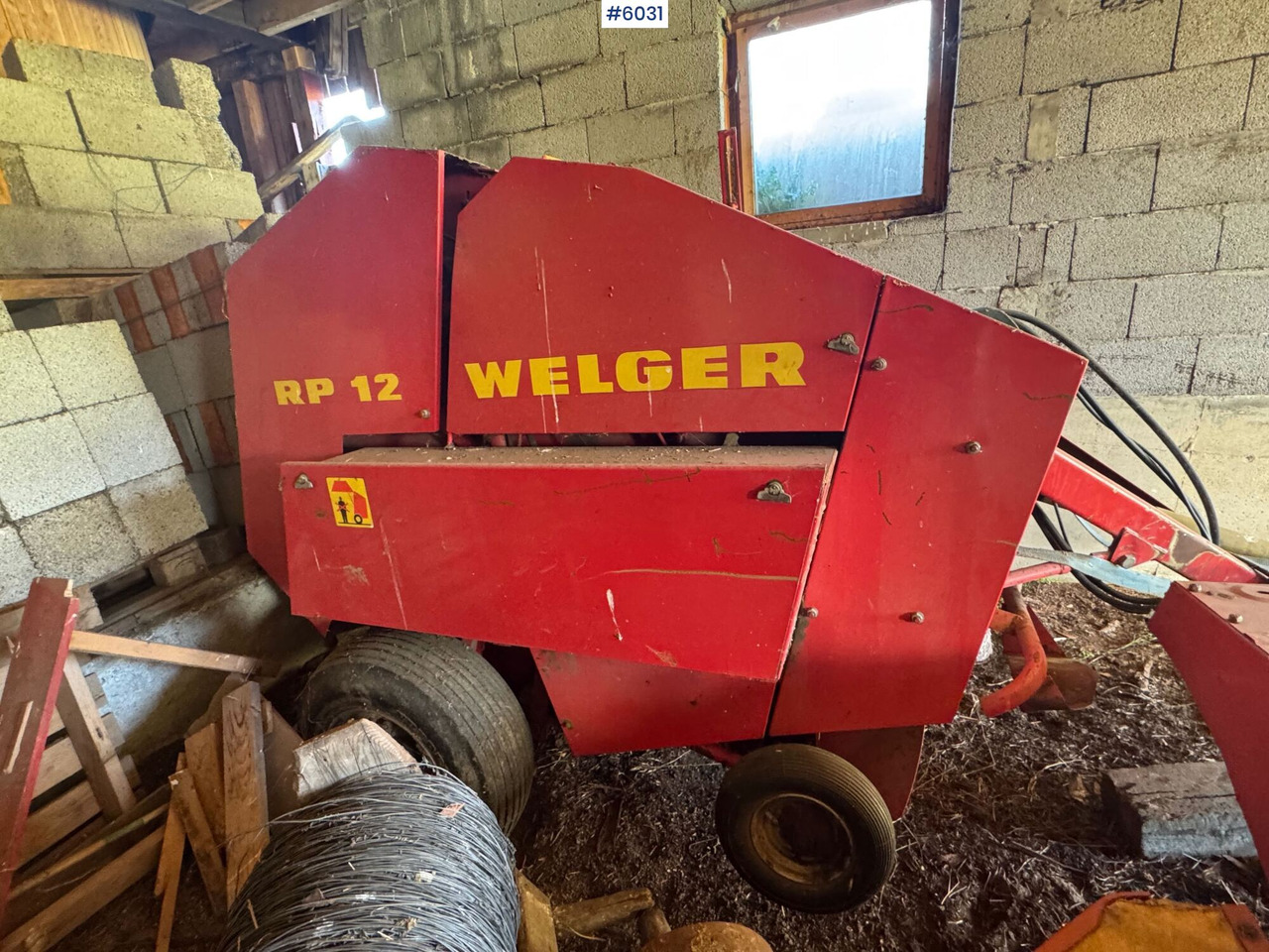 1983 Welger RP 12 round baler - Hooi-/ Voedermachine: afbeelding 4 1983 Welger RP 12 round baler - Hooi-/ Voedermachine: afbeelding 4