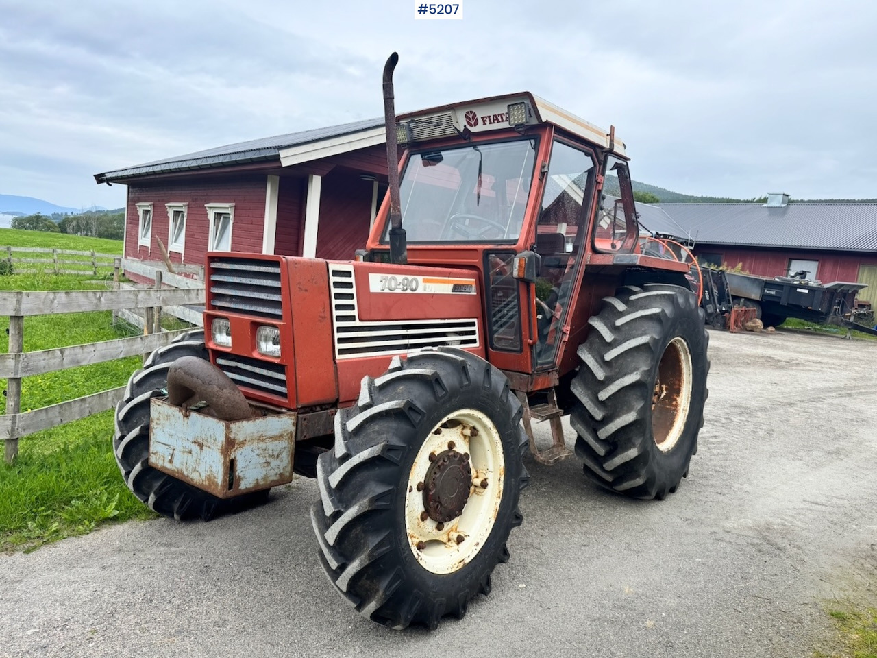 1984 Fiat 70-90DT 4x4 Tractor – New Clutch - Tractor: afbeelding 4 1984 Fiat 70-90DT 4x4 Tractor – New Clutch - Tractor: afbeelding 4