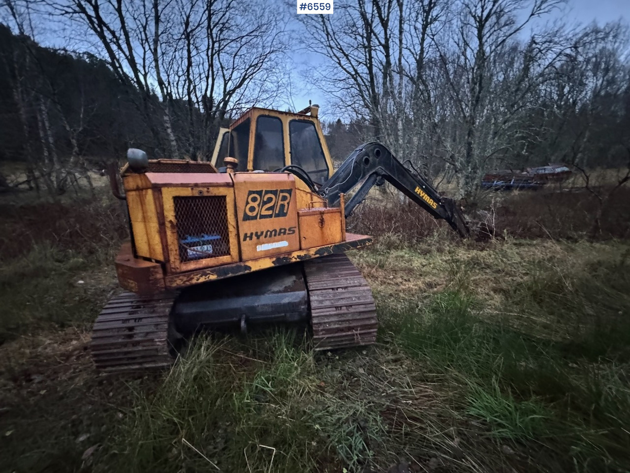 1985 Hymas 82R excavator w/ toothed bucket and narrow bucket! - Graafmachine: afbeelding 5 1985 Hymas 82R excavator w/ toothed bucket and narrow bucket! - Graafmachine: afbeelding 5