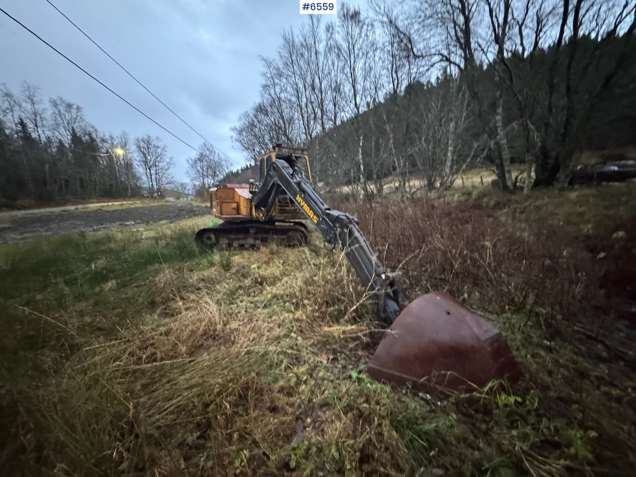 1985 Hymas 82R excavator w/ toothed bucket and narrow bucket! - Graafmachine: afbeelding 3 1985 Hymas 82R excavator w/ toothed bucket and narrow bucket! - Graafmachine: afbeelding 3