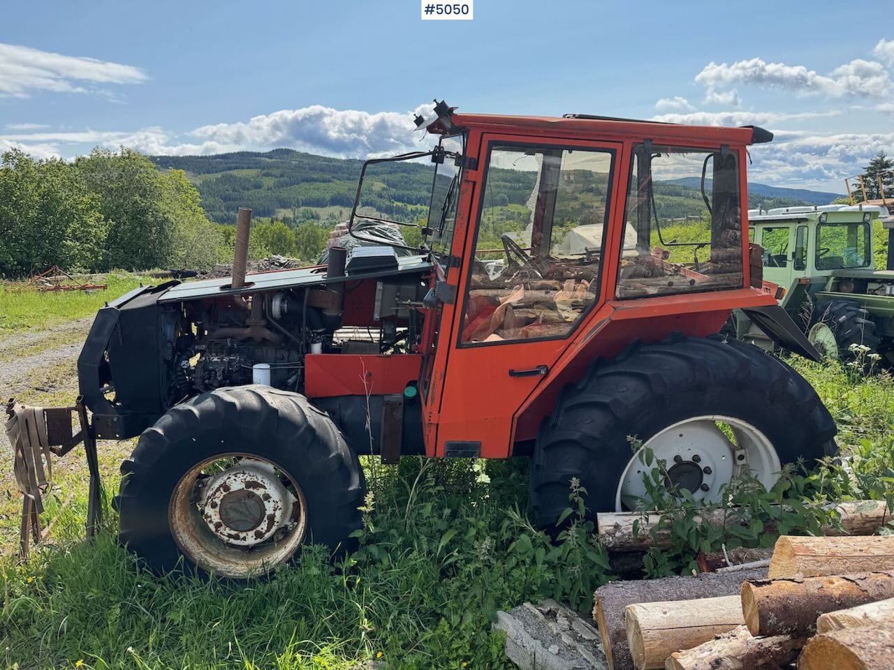 1985 Valmet 705 Turbo rep. Object - Tractor: afbeelding 2 1985 Valmet 705 Turbo rep. Object - Tractor: afbeelding 2