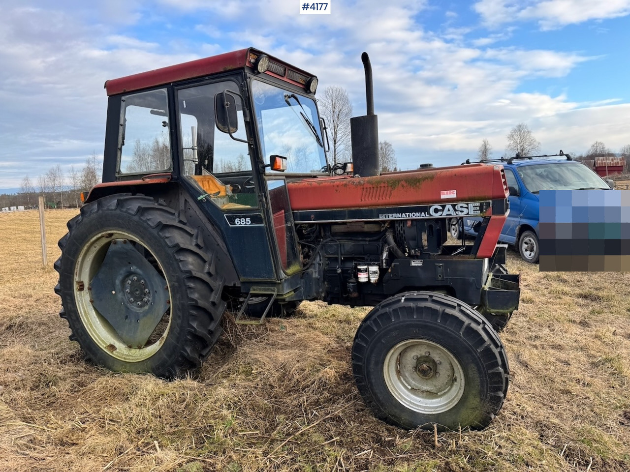 1986 Case International 685 4x2 - Tractor: afbeelding 4 1986 Case International 685 4x2 - Tractor: afbeelding 4