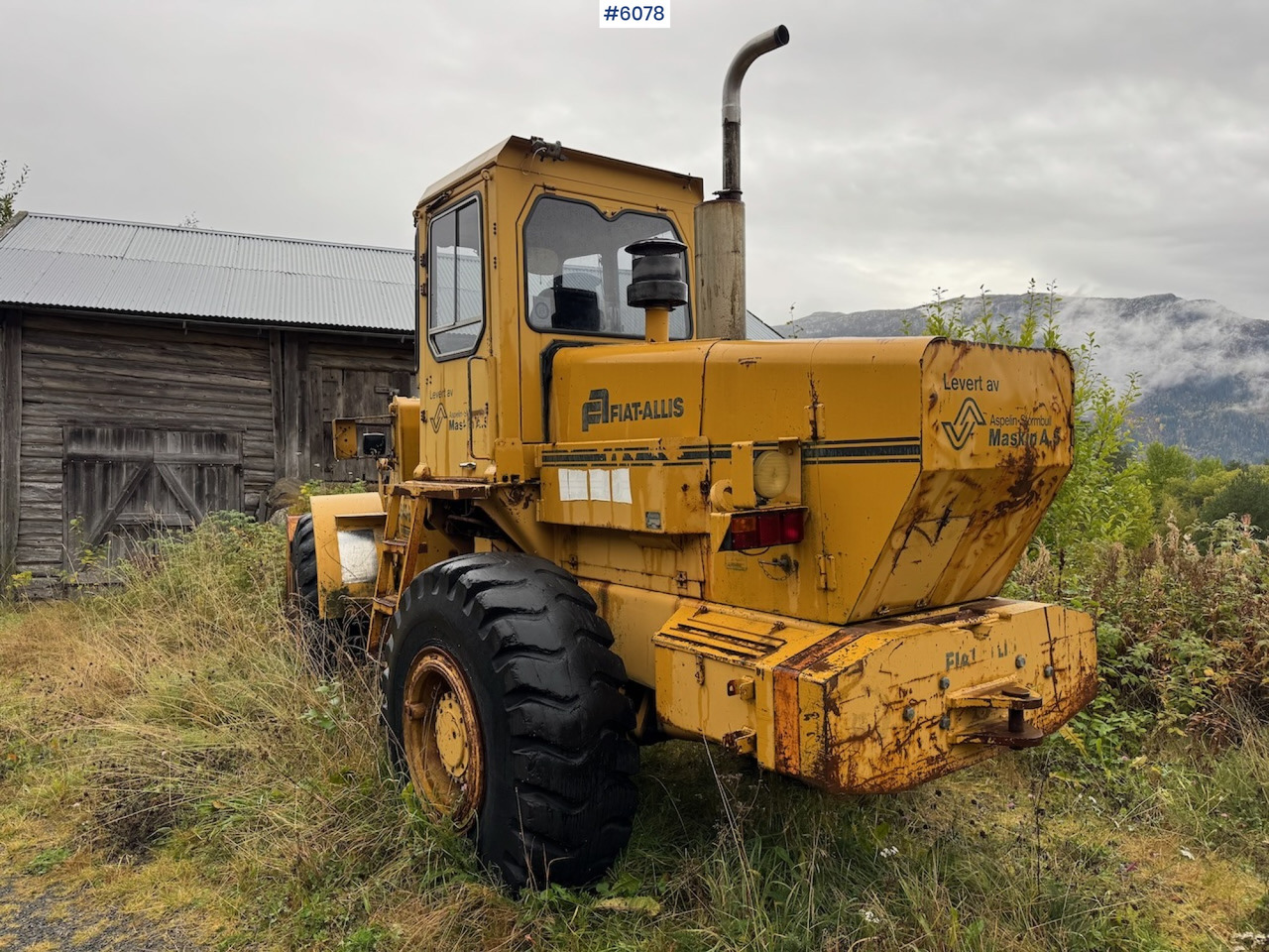 Wiellader 1986 Fiat-Allis 645-B Wheel Loader.: afbeelding 8 Wiellader 1986 Fiat-Allis 645-B Wheel Loader.: afbeelding 8