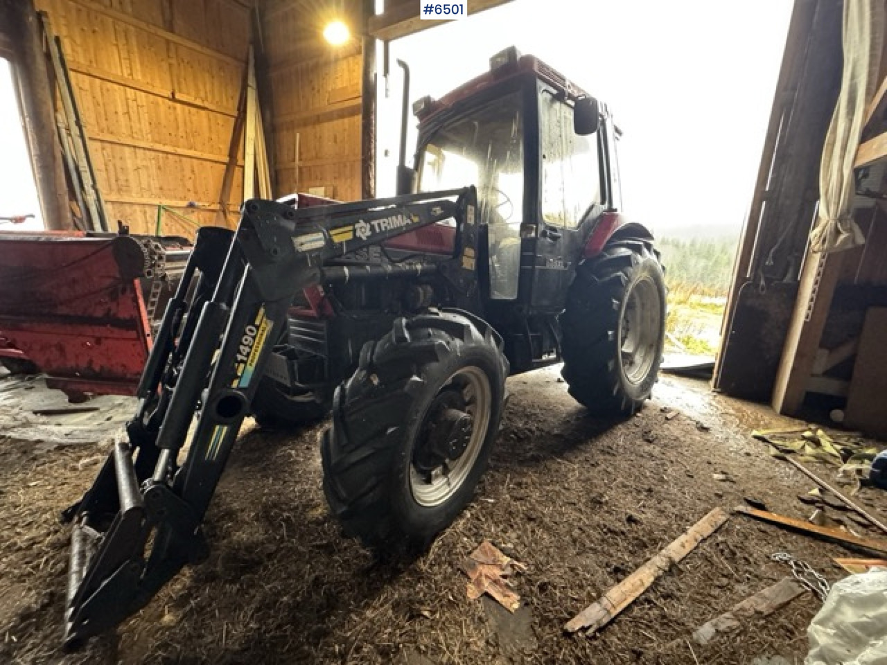 1987 Case IH 885XL tractor with Trima front loader - Tractor: afbeelding 1 1987 Case IH 885XL tractor with Trima front loader - Tractor: afbeelding 1