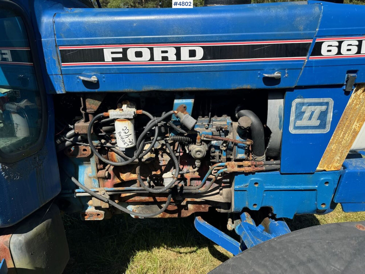 Tractor 1987 Ford 6610. repair object.: afbeelding 12