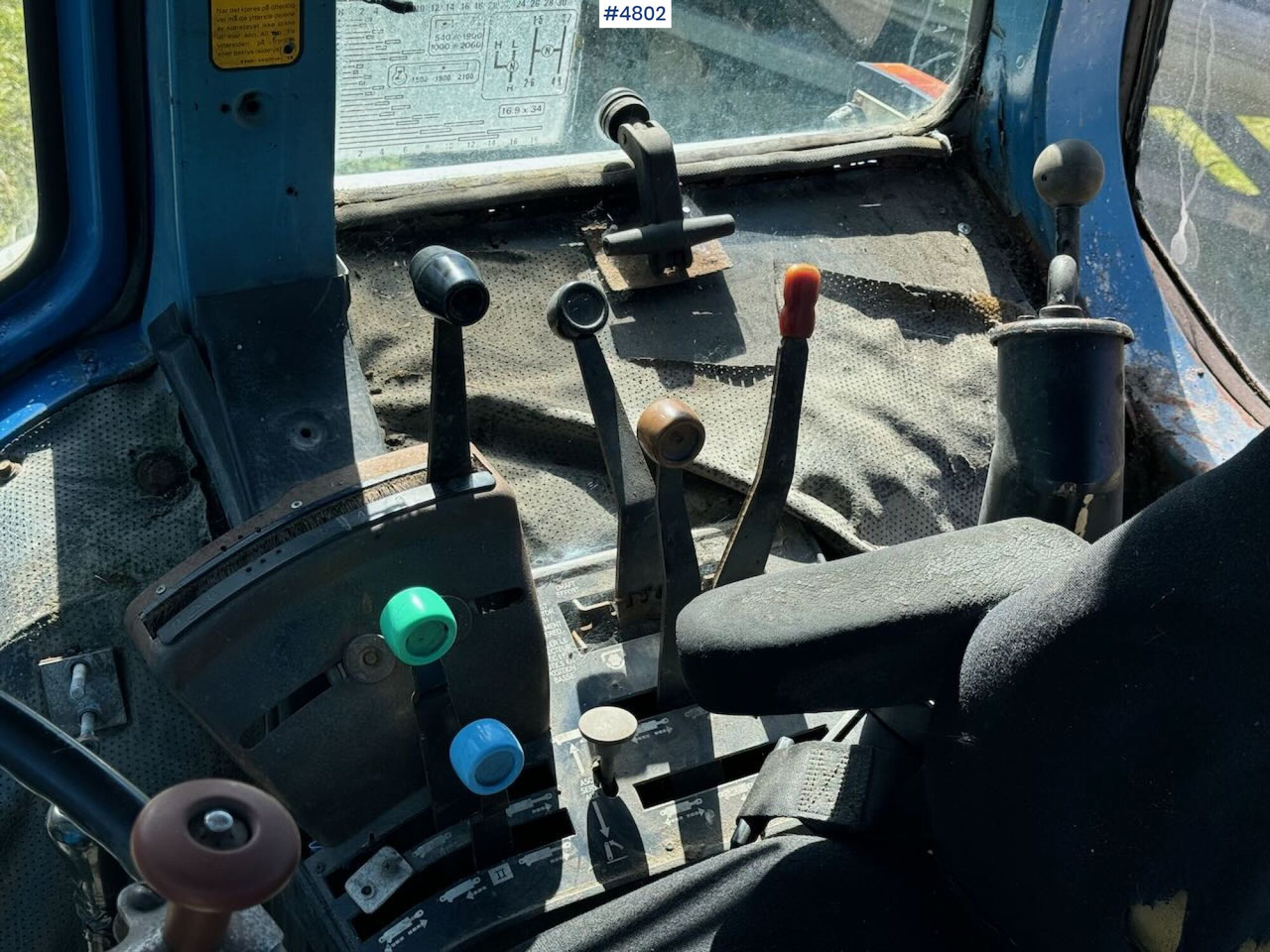 Tractor 1987 Ford 6610. repair object.: afbeelding 18